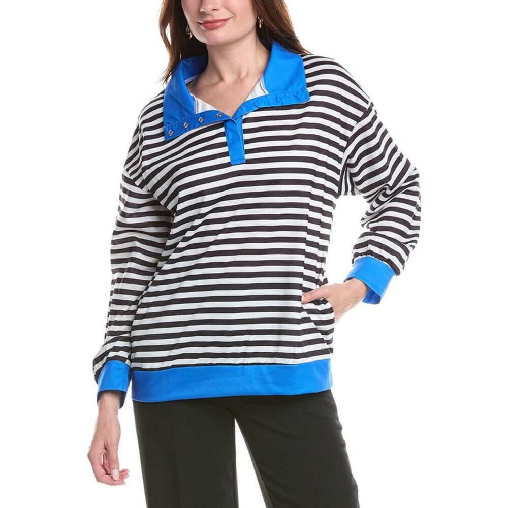 Madison Miles Womens  Sweatshirt, Blue